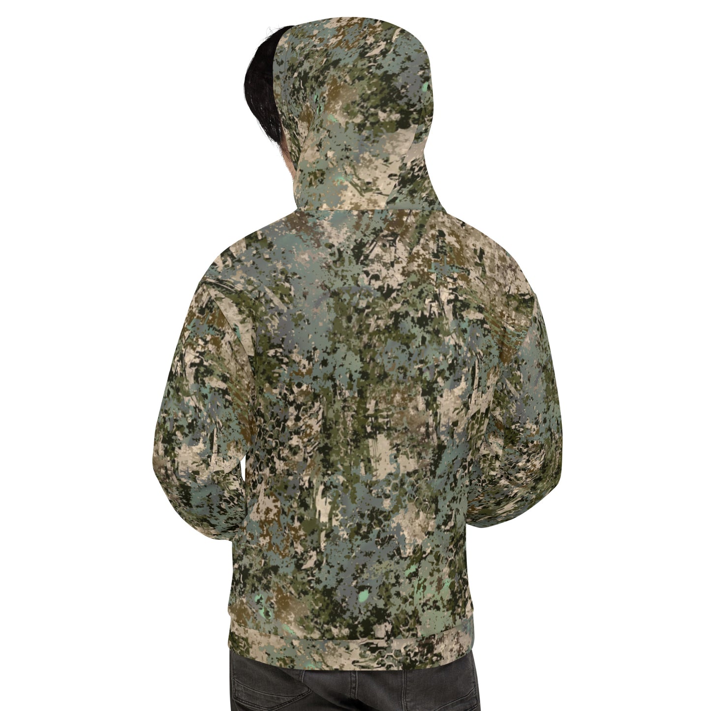 "Veil" Sage Unisex Camouflage Hoodie
