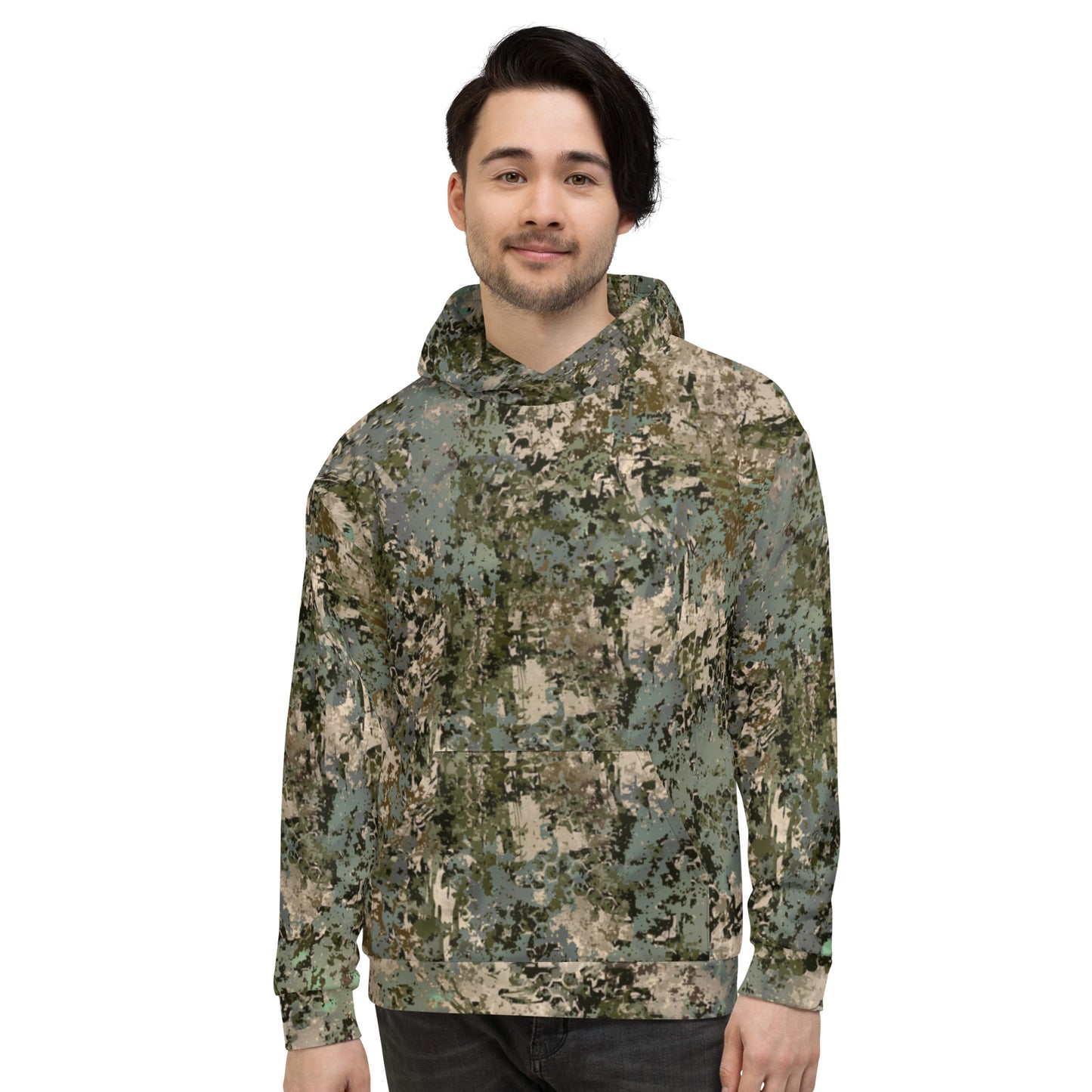 "Veil" Sage Unisex Camouflage Hoodie