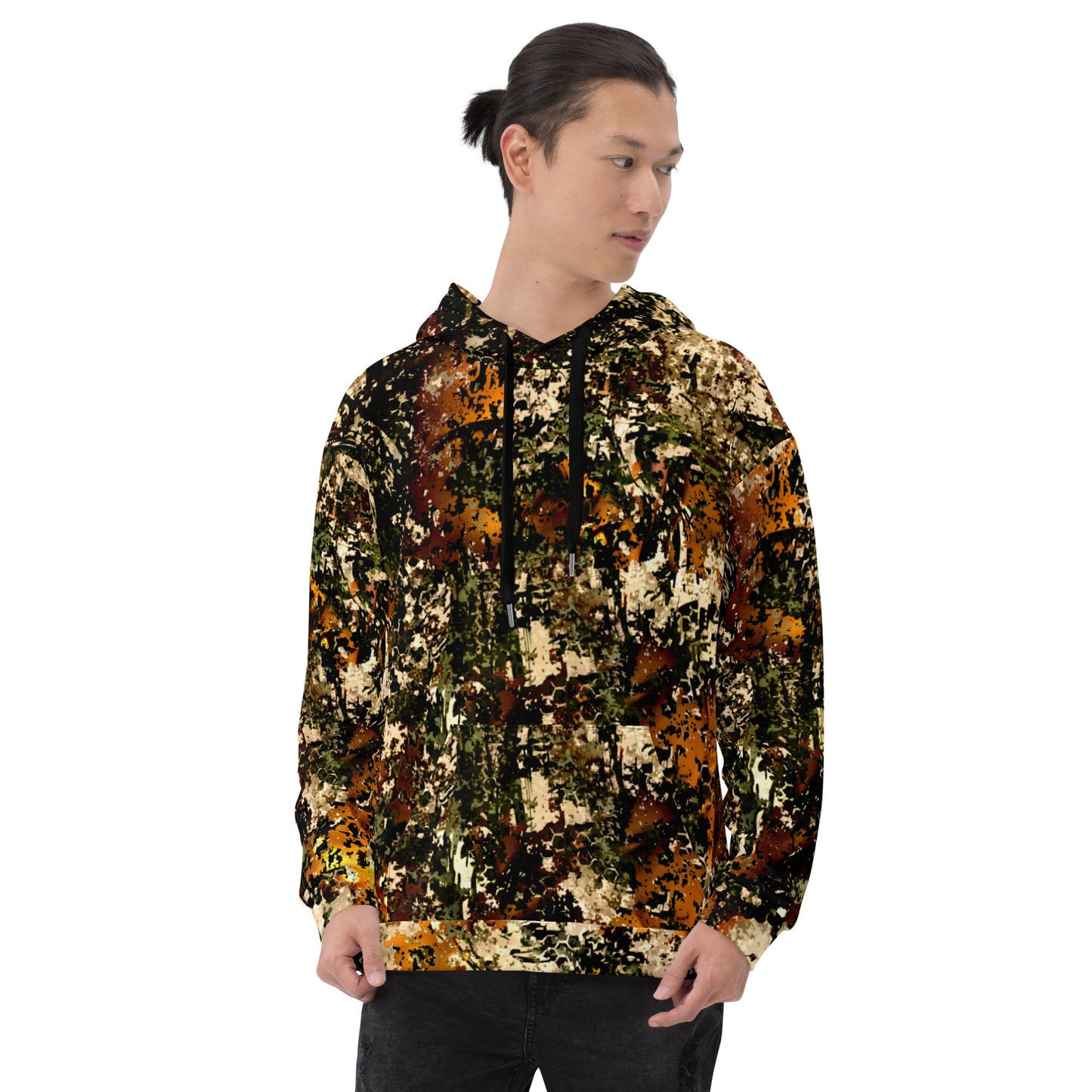 "Veil" Harvest/Autumn Unisex Camouflage Hoodie