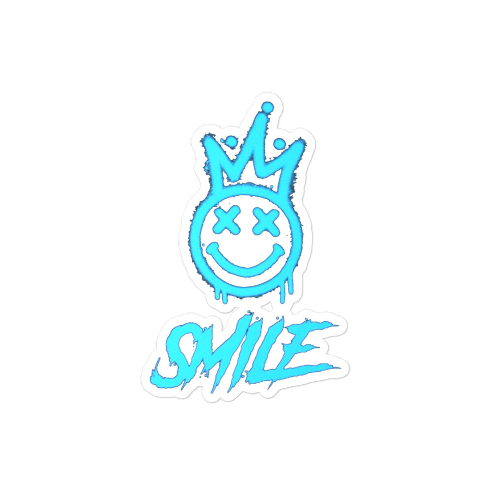 "Smile" Represent! (Bubble-free stickers)