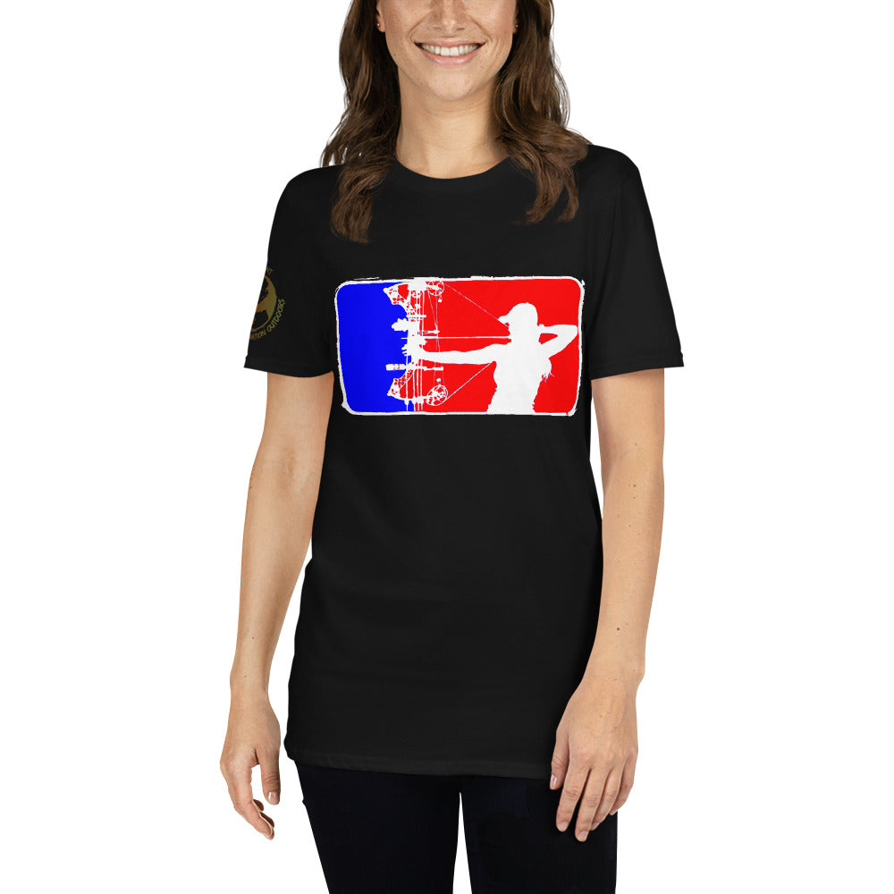 "Major League Bowhuntress" Short-Sleeve Unisex T-Shirt
