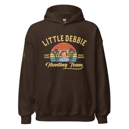 "FatCakes SnackCakes" Little Debbie Hunting Team Unisex Hoodie