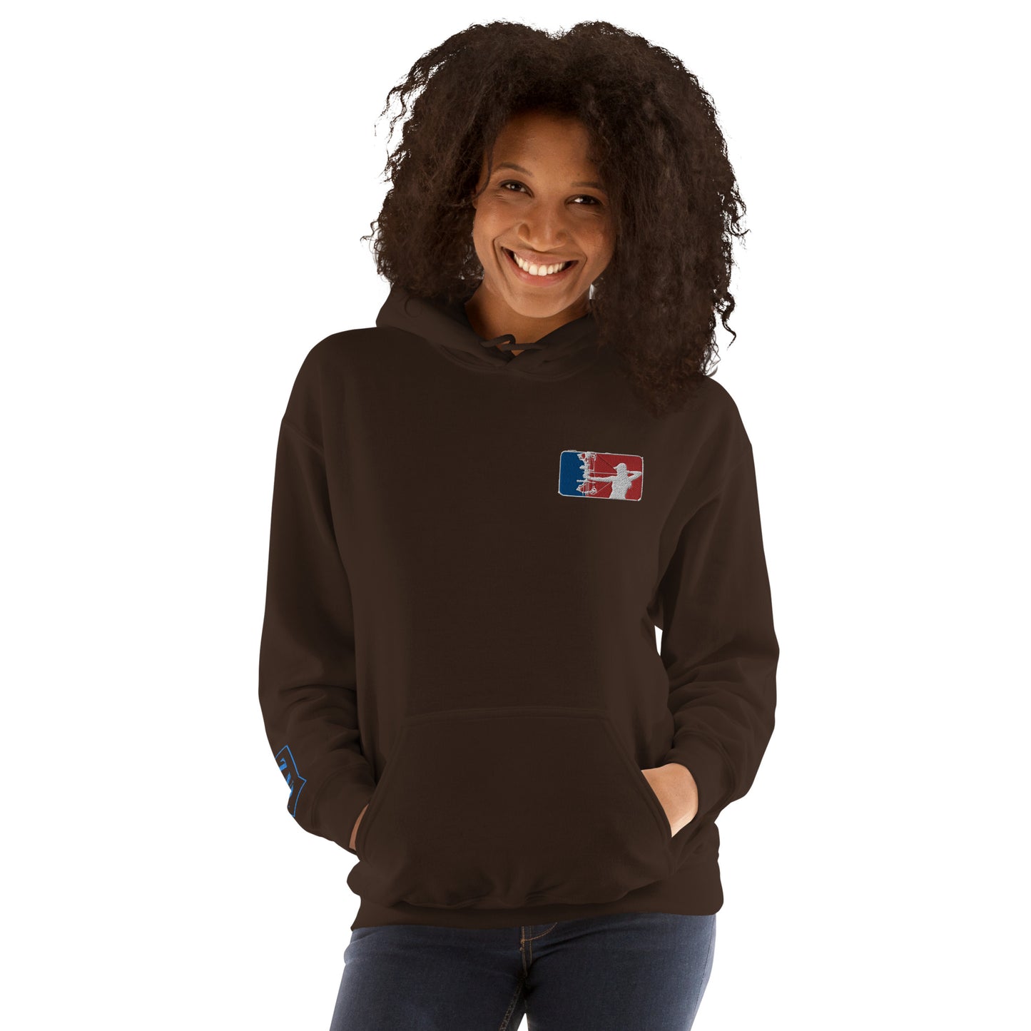 "Major League Bowhunting" Premium Embroidered Women's Hoodie