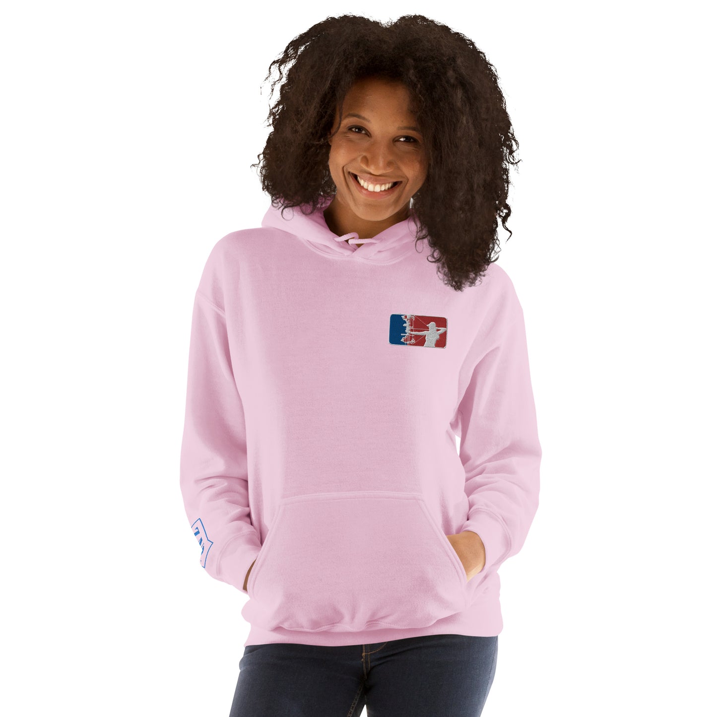 "Major League Bowhunting" Premium Embroidered Women's Hoodie