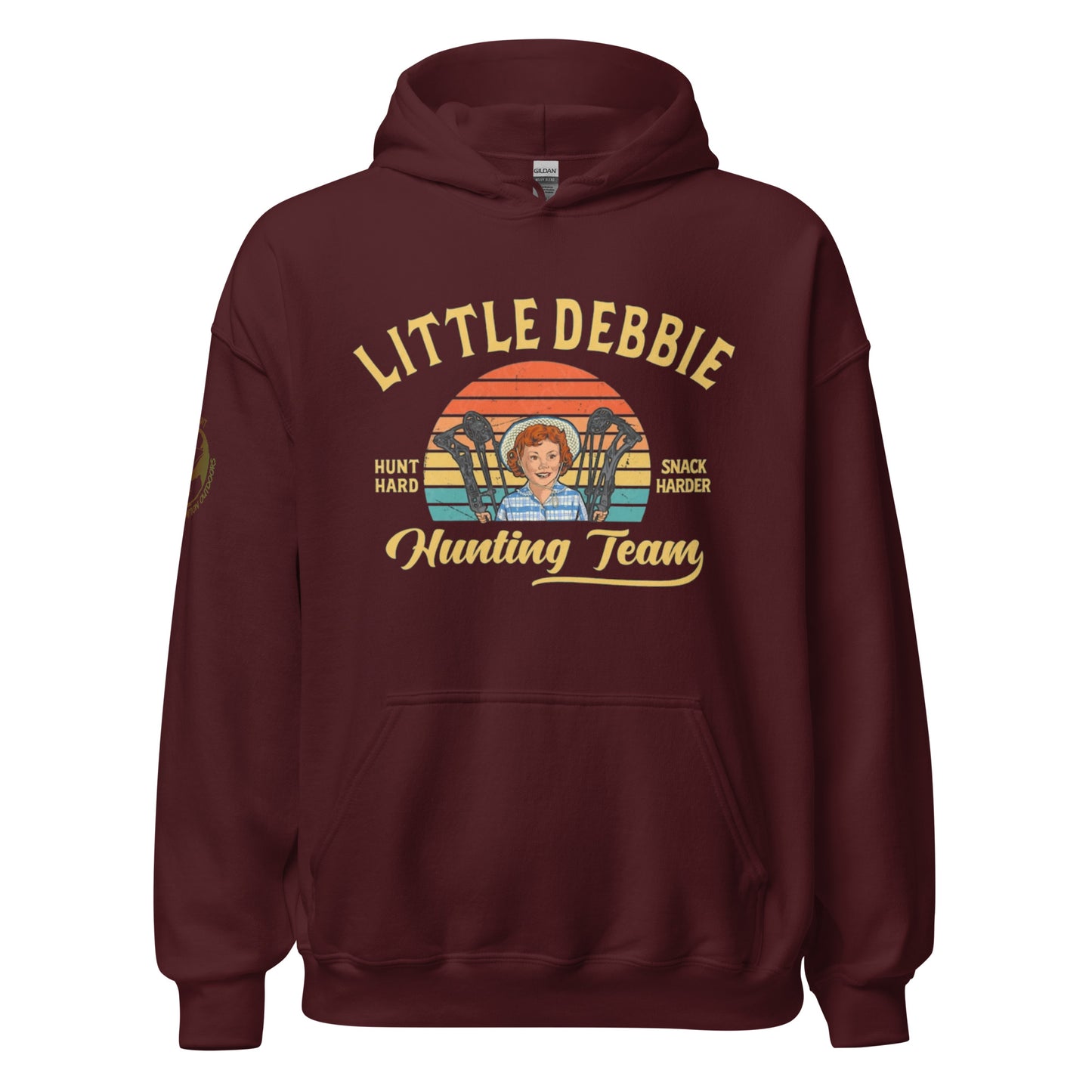 "FatCakes SnackCakes" Little Debbie Hunting Team Unisex Hoodie