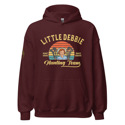 "FatCakes SnackCakes" Little Debbie Hunting Team Unisex Hoodie