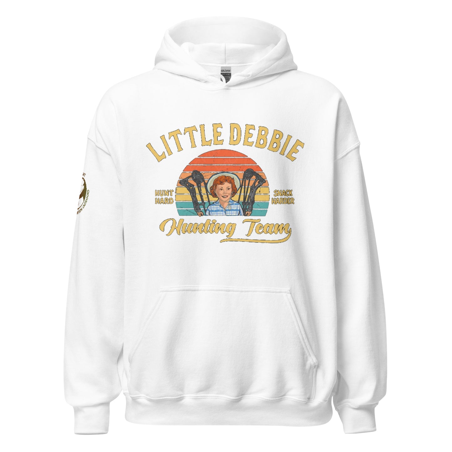 "FatCakes SnackCakes" Little Debbie Hunting Team Unisex Hoodie