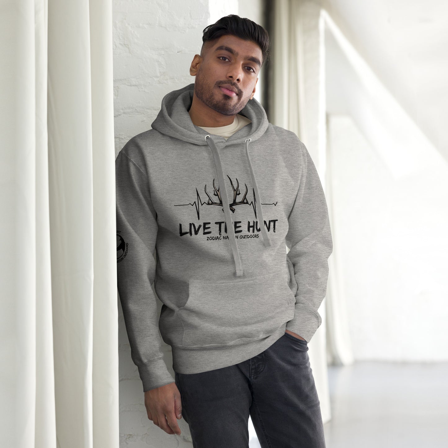 Live the Hunt Heartbeat Unisex Hoodie