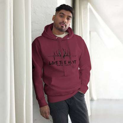 Live the Hunt Heartbeat Unisex Hoodie