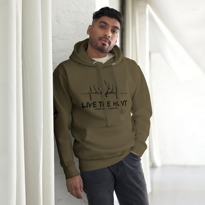 Live the Hunt Heartbeat Unisex Hoodie