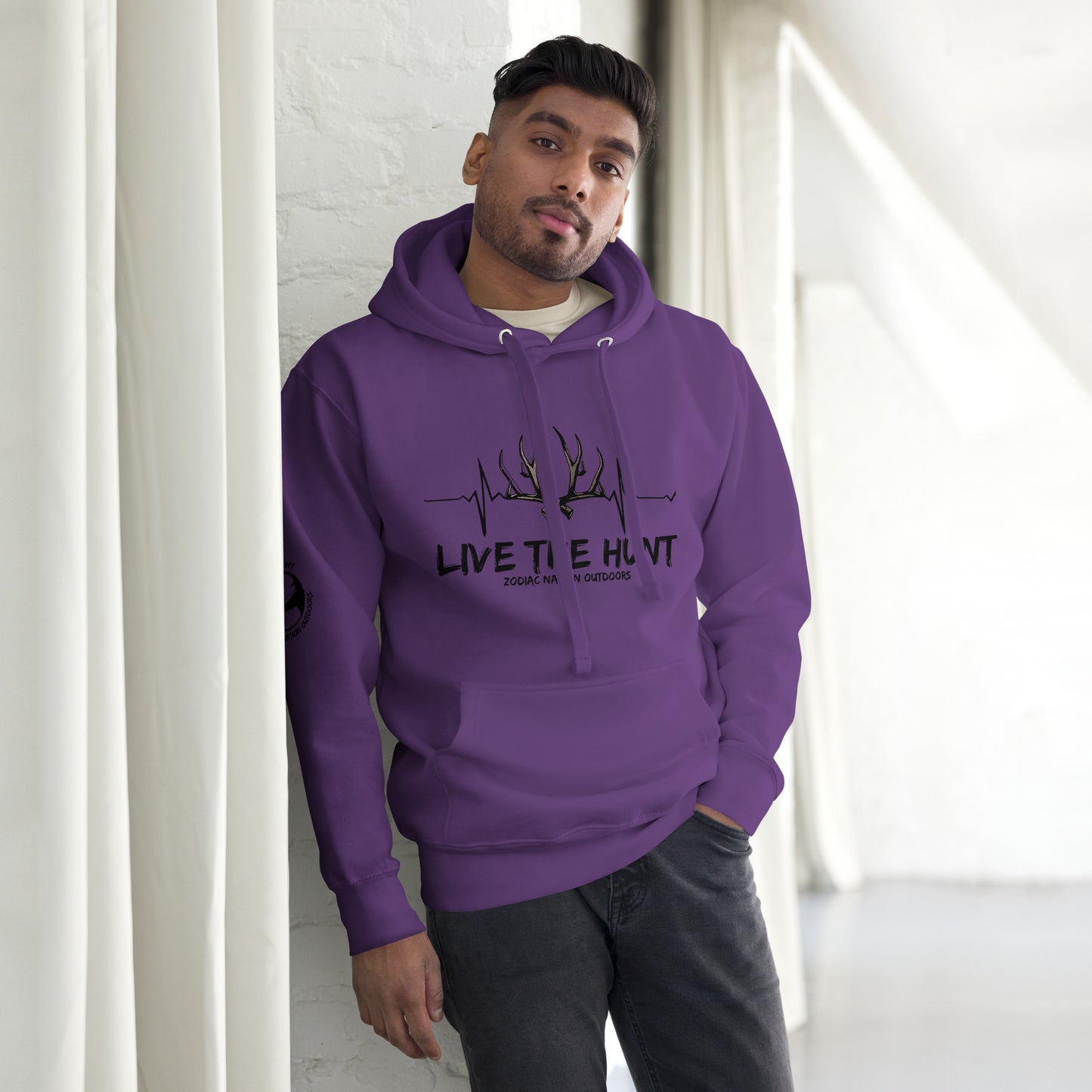 Live the Hunt Heartbeat Unisex Hoodie