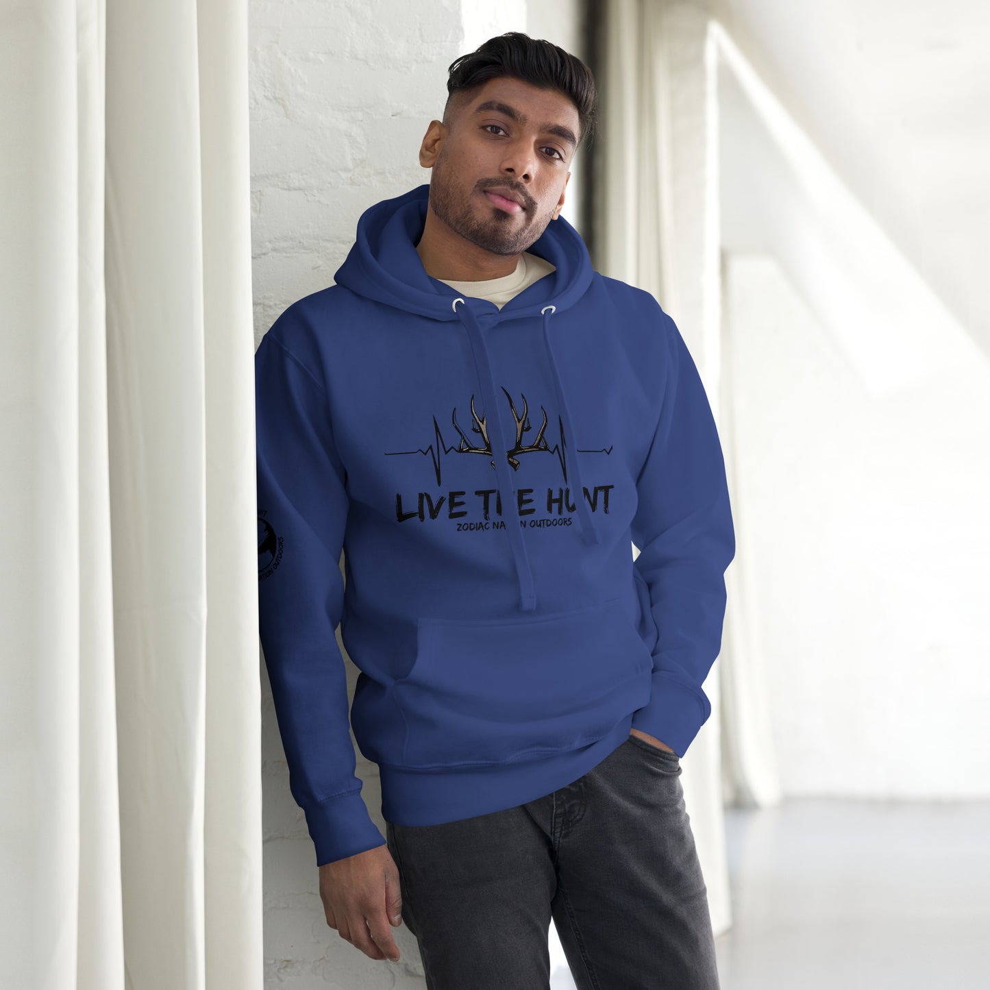 Live the Hunt Heartbeat Unisex Hoodie