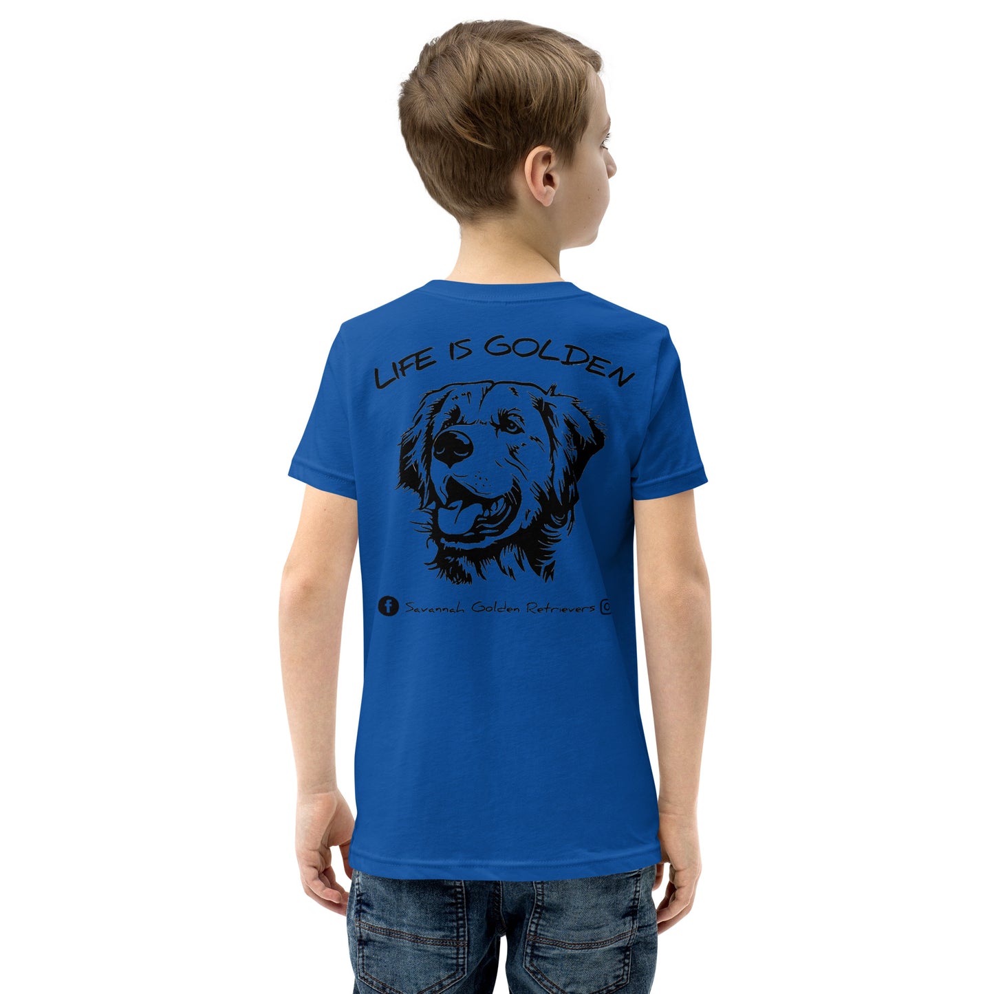 Life is Golden! Youth Short Sleeve T-Shirt